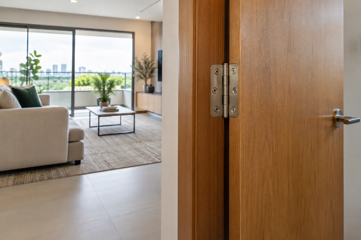 Ajuste de Dobradiças concluído em imóvel residencial de Campinas
