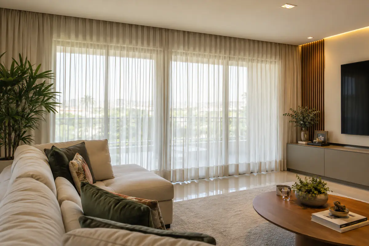 Resultado final de Instalação de Cortinas feito por marido de aluguel em Campinas