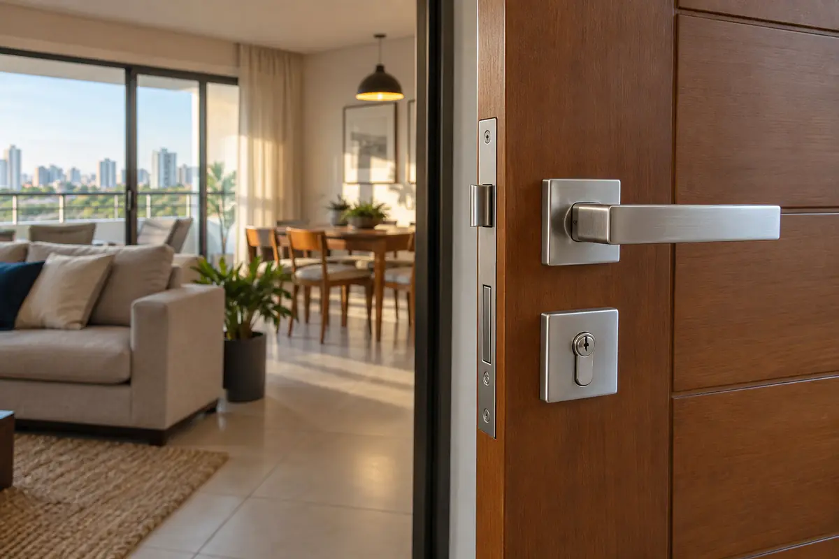 Instalação de Fechaduras concluído em imóvel residencial de Campinas