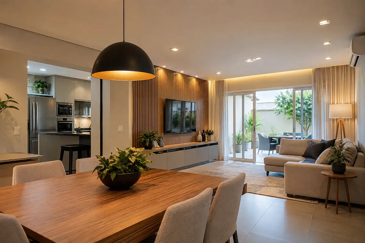 Serviços Elétricos Residenciais concluído em imóvel residencial de Campinas