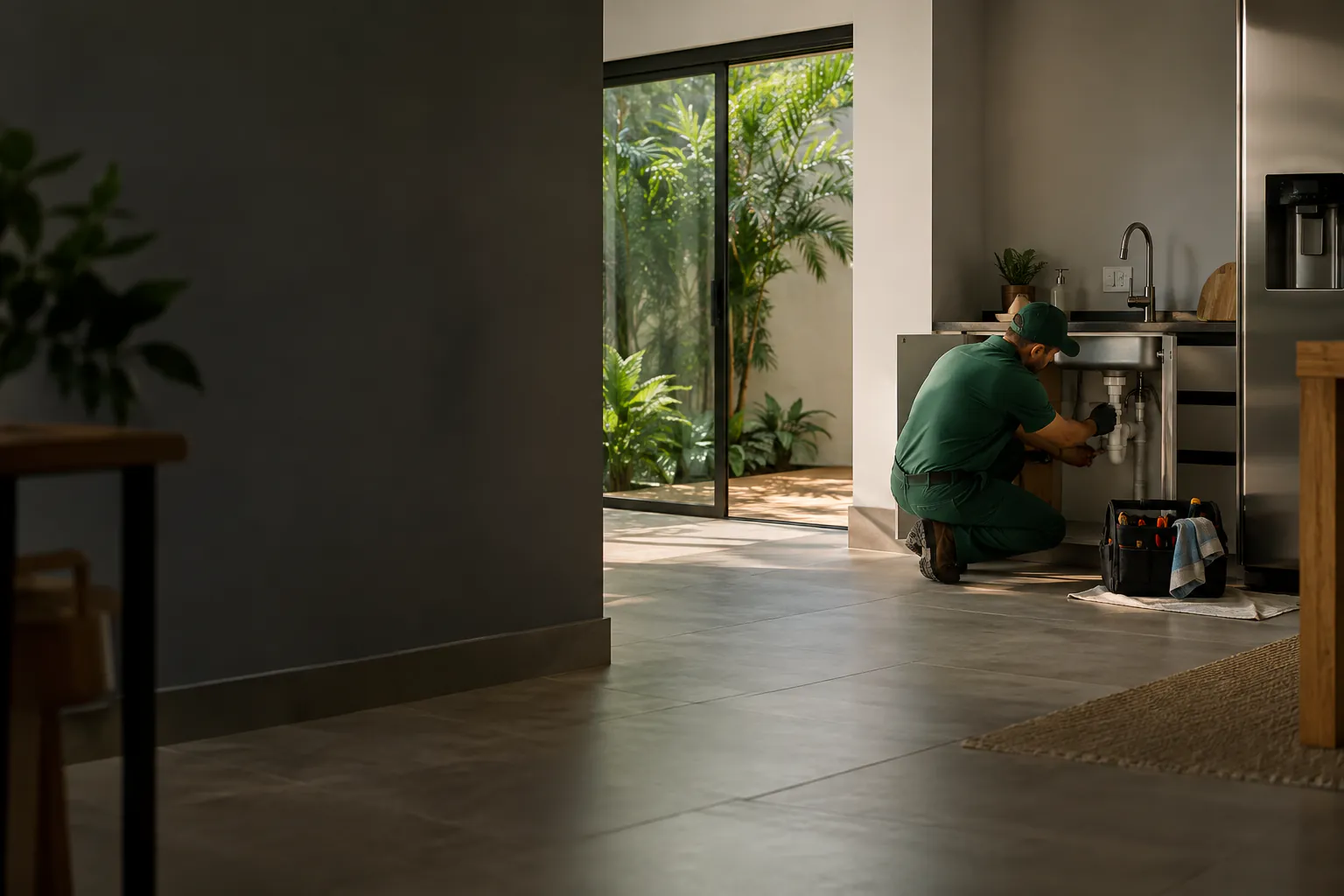 Serviço de serviços hidráulicos residenciais realizado por marido de aluguel em Campinas